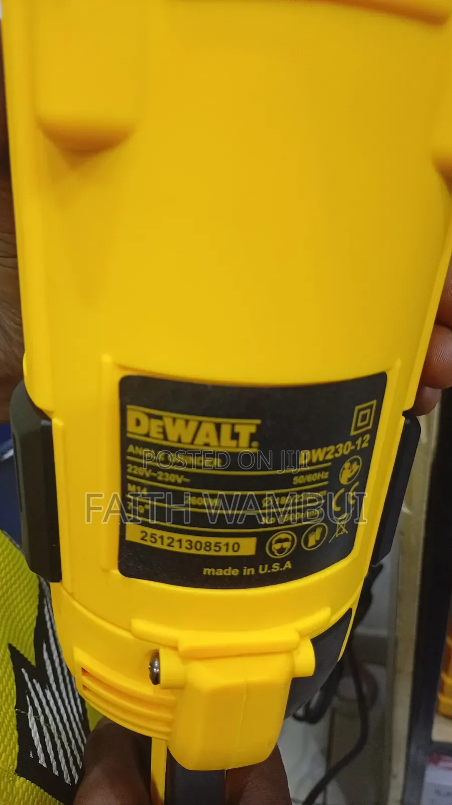 2600 Watts Dewalt Angle Grinder/Dewalt Grinder