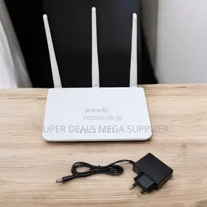 Tenda Wireless Router High Speed Internet With 3 Antennas