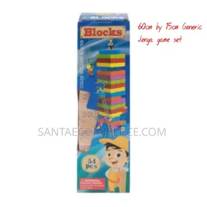 60cm by 15cm Generic Jenga Game Set
