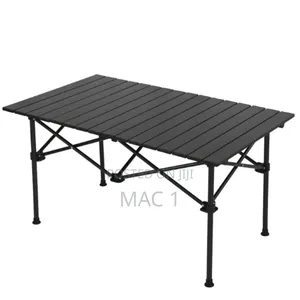 Strong Foldable Metallic Table – Heavy-Duty Multi-Purpose