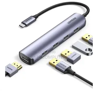 Ugreen Usb-C to 4*Usb 3.0+Hdmi Adapter