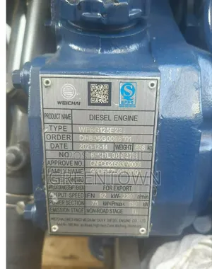 Weichai Diesel Engine Wp6g125e22 Dom 2021, Still New