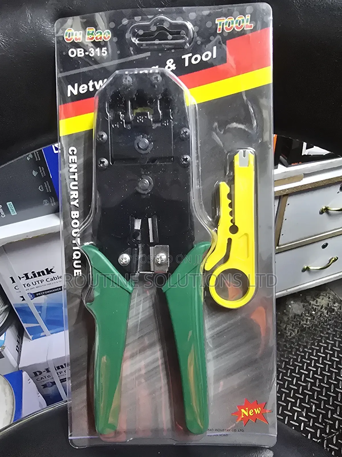 Rj45 / Rj11 Networking Crimping Tool