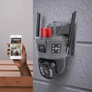 High Definition 3mp Hd Electric 4g PTZ Dual Lens Security Camera