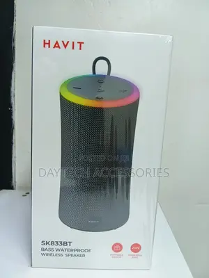 This Is a Havit Sk833bt Portable Bass Waterproof Wireless Speaker.