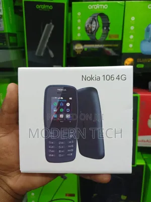 New Nokia 106 Black