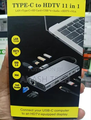 Type C Hub 11 in 1 Adapter