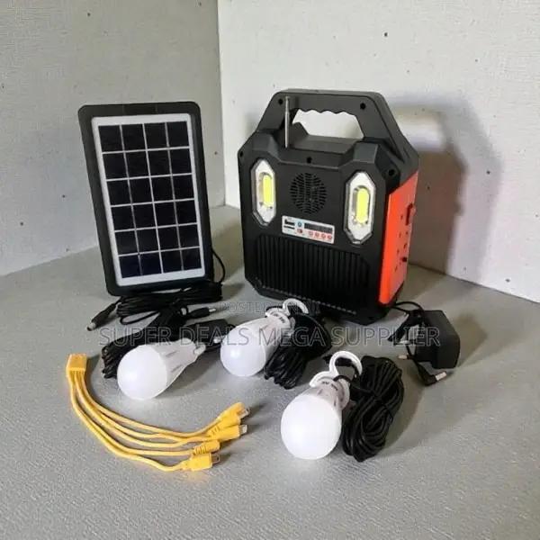 Quality Ensured Portable Home Solar Lighting System Kit With Usb