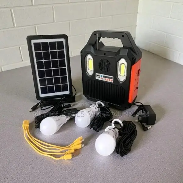 High Performance Portable Home Solar Lighting System Kit With Usb
