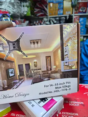 Home Design HDL-117b-2 Tilting / Full-Motion Tv Wall Mount
