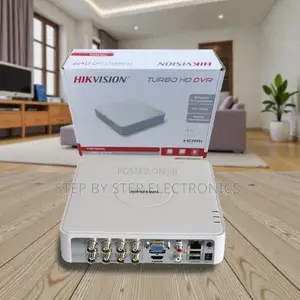 H.264 Dual Stream Hikvision 8 Channel Turbo Hd Upto 1080p DVR - White
