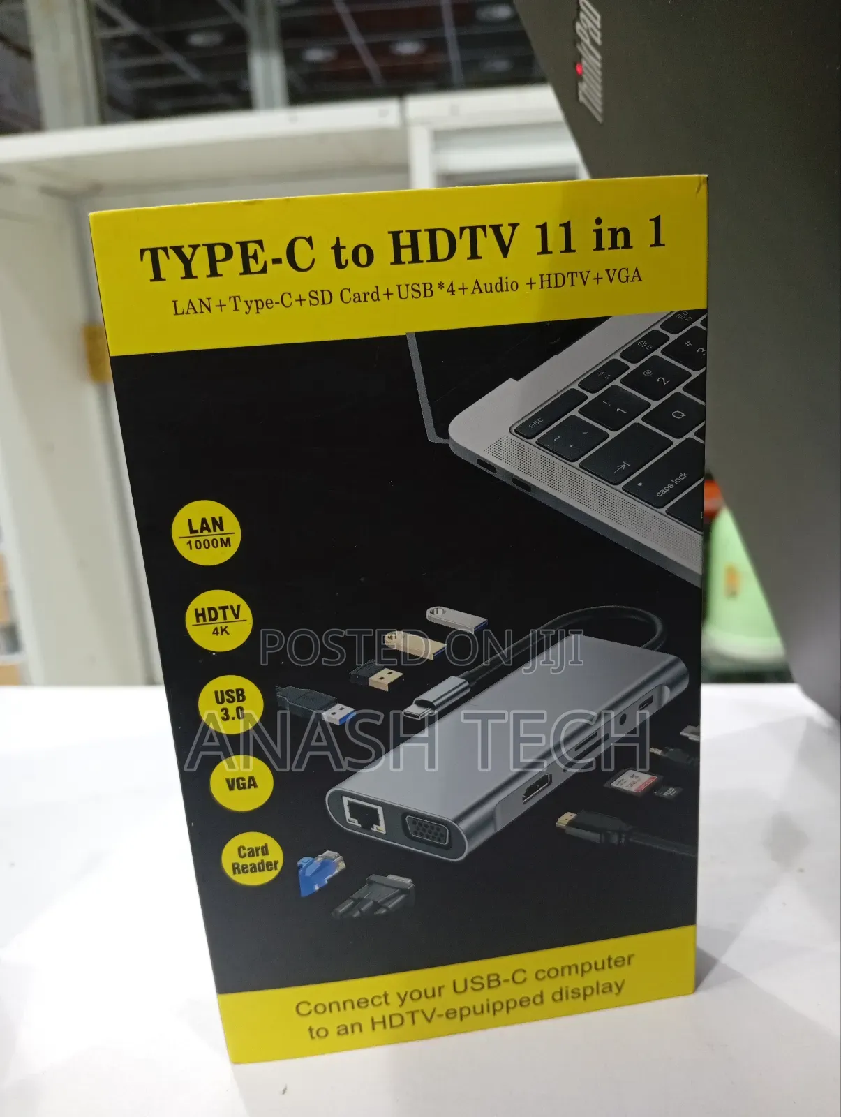 11-in-1 Fast Usb Type C Hub for Dual Docking Station