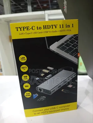 11-in-1 Fast Usb Type C Hub for Dual Docking Station