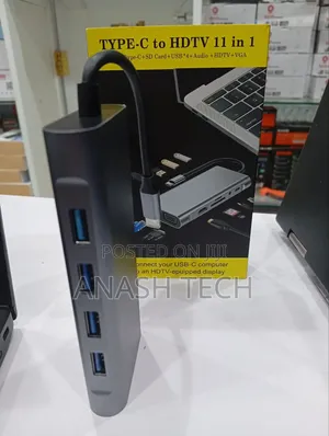 11-in-1 Multifunctional Type-C Hub Docking Station