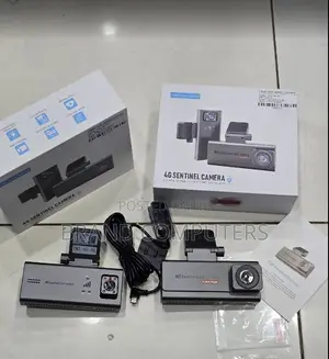 4g Sentinel Car Dash Camera With Front and Inside Camera