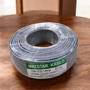 Corrosion Resistant, Best Performance 2.5mm 90m Twin With Earth Cable
