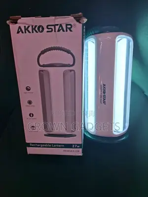 Akko Star Emergency Rechargeable Lantern 27w Long Life