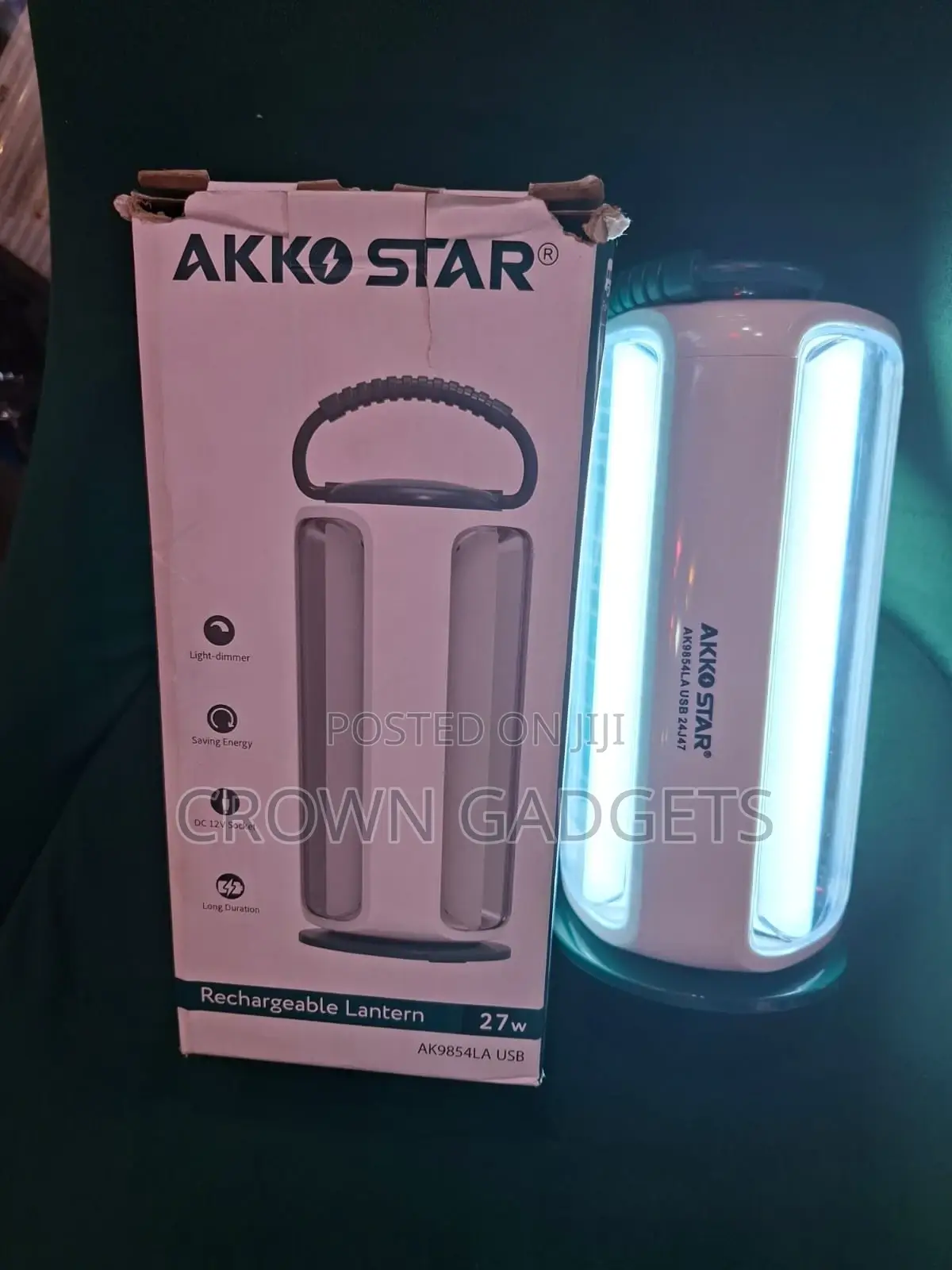Akko Star Emergency Rechargeable Lantern 27w Long Life