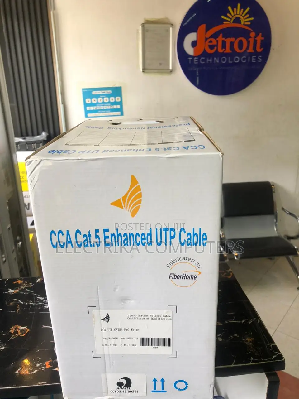 Cca Cat5e Utp Cable