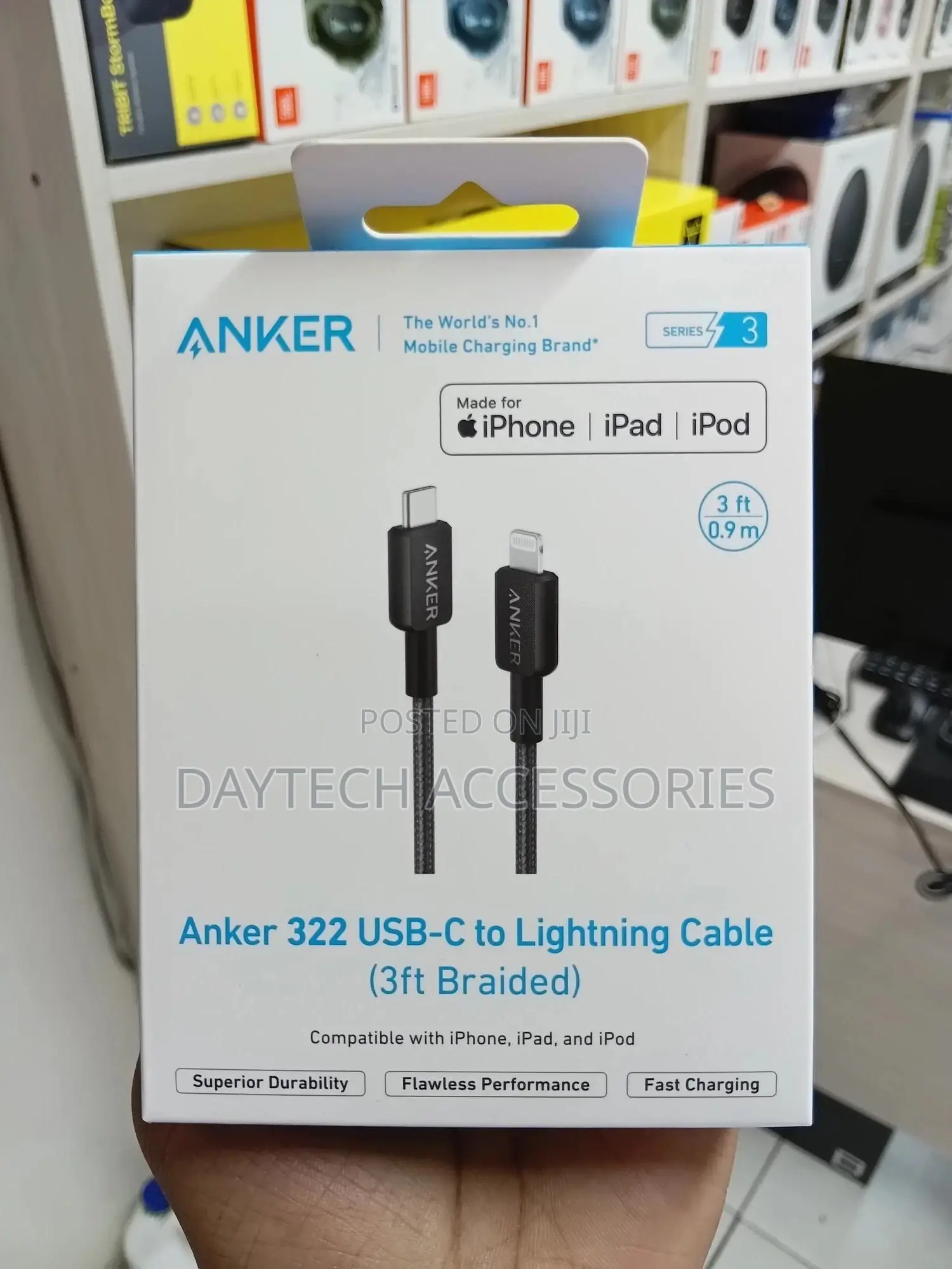 Anker 322 Usb-C to Lightning Cable - 1m