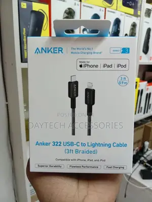 Anker 322 Usb-C to Lightning Cable - 1m