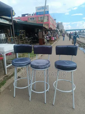 Grey and White Counter Stool or Kitchen Stool.