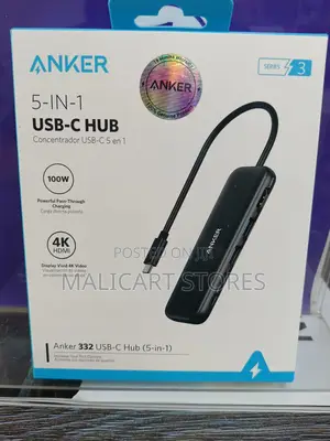 Anker 332 Usb-C Hub 5-in-1
