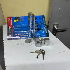 3 Keys, 8 Holes Car Clutch/Brake Steel Security Lock