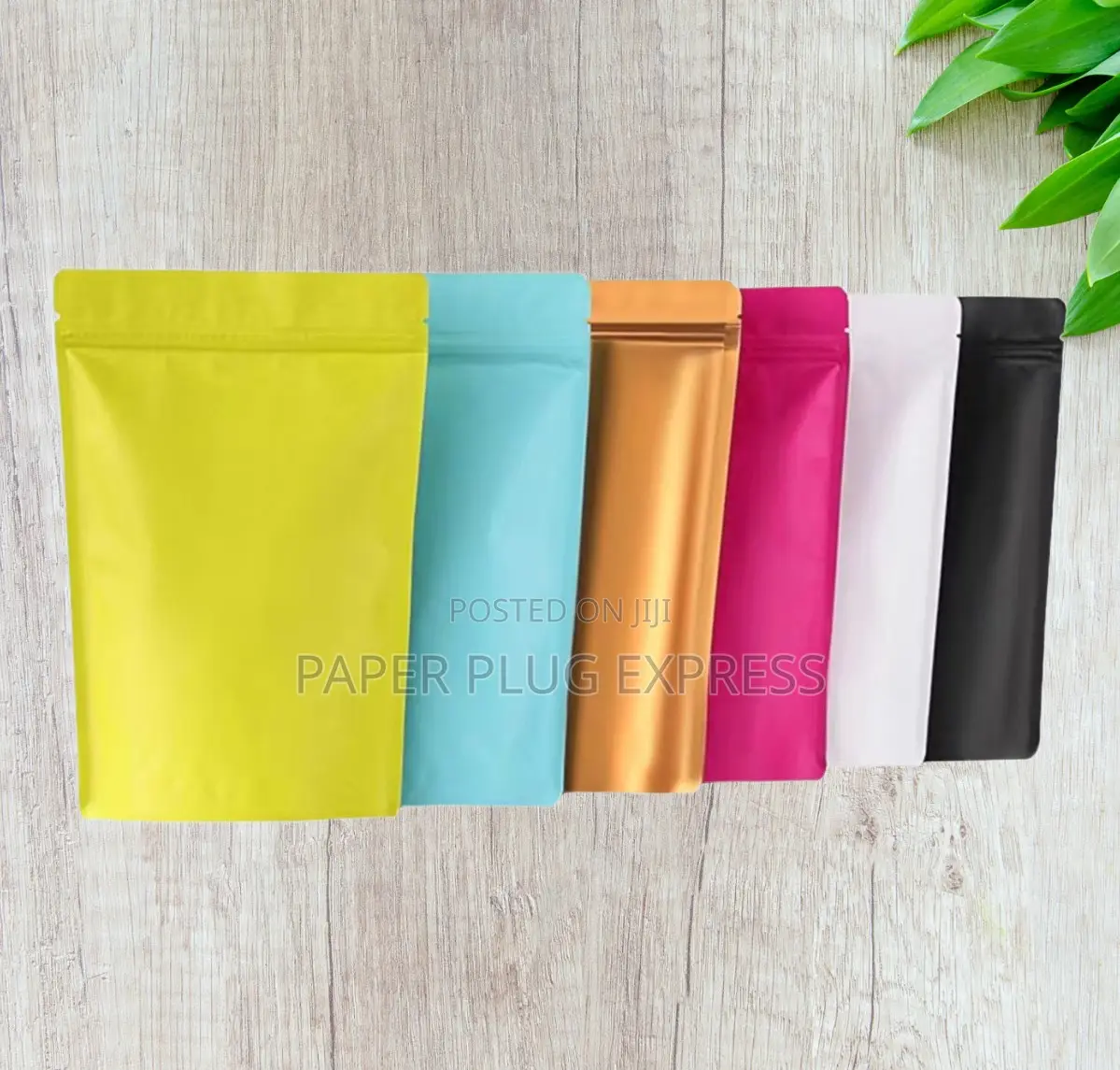 Mylar Solid Color Ziplock Smell Proof Bag - 3g (100pcs)