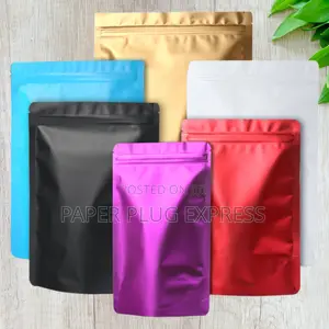 Opaque Mylar Ziplock Seal Bags – 3g Capacity (Pack of 100)