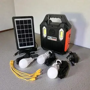 High Quality Portable Home Solar Lighting System Kit With Bluetooth