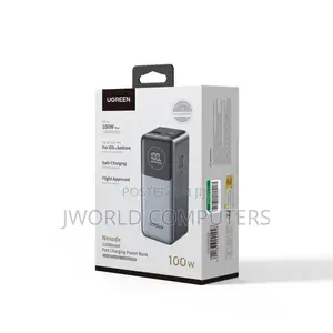 Ugreen 12000mah 100w Fast Charging Power Bank - Pb724