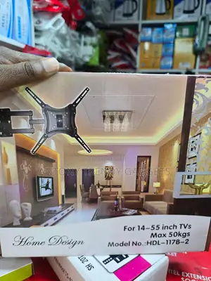 Home Design HDL-117b-2 Full-Motion Tv Wall Mount