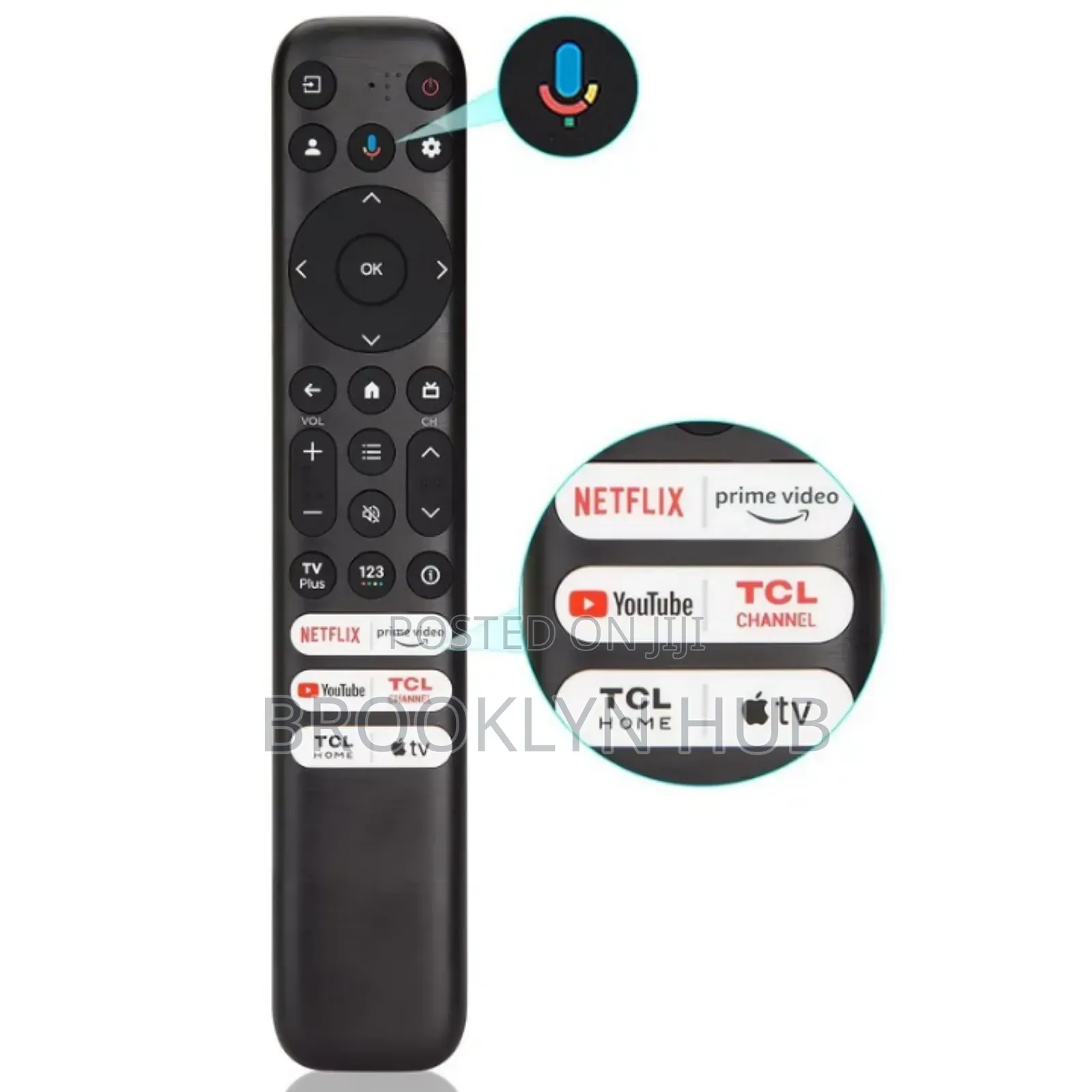 TCL Remote Control* Original TCL Remote With Voice