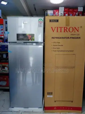 Vitron 208litres Double Door Fridge