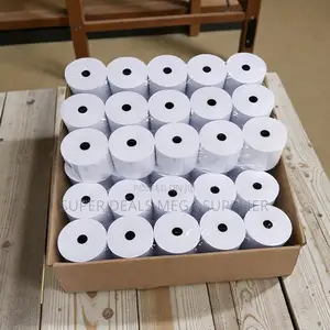 50x 80mm by 80mm Thermal Paper Rolls Cost Effective Printing Solution