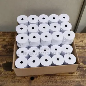 50x 80mm Thermal Paper Rolls Eco Friendly Recyclable Material