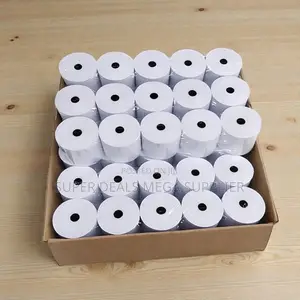 50x 80mm Thermal Paper Rolls Minimal Static Build Up Feature