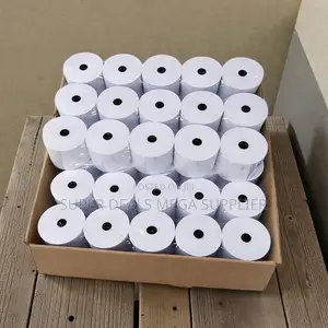 50x 80mm Thermal Paper Rolls Compatible With Kitchen Printers