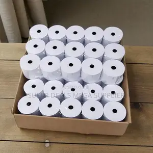 50 Pieces 80x80mm Thermal Paper Customizable Paper Widths Available