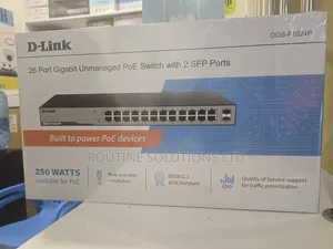 26 Port Gigabit Unmanaged Poe Switch With 2sfp Ports