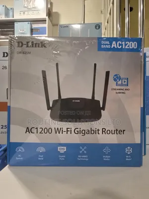 Dlink Ac1200 Wifi Gigabit Router Dir-825m