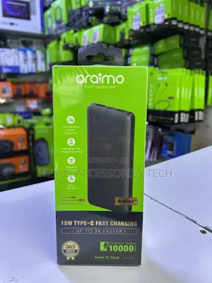 Oraimo15w Fast Charging Power Bank/Type-C/Original