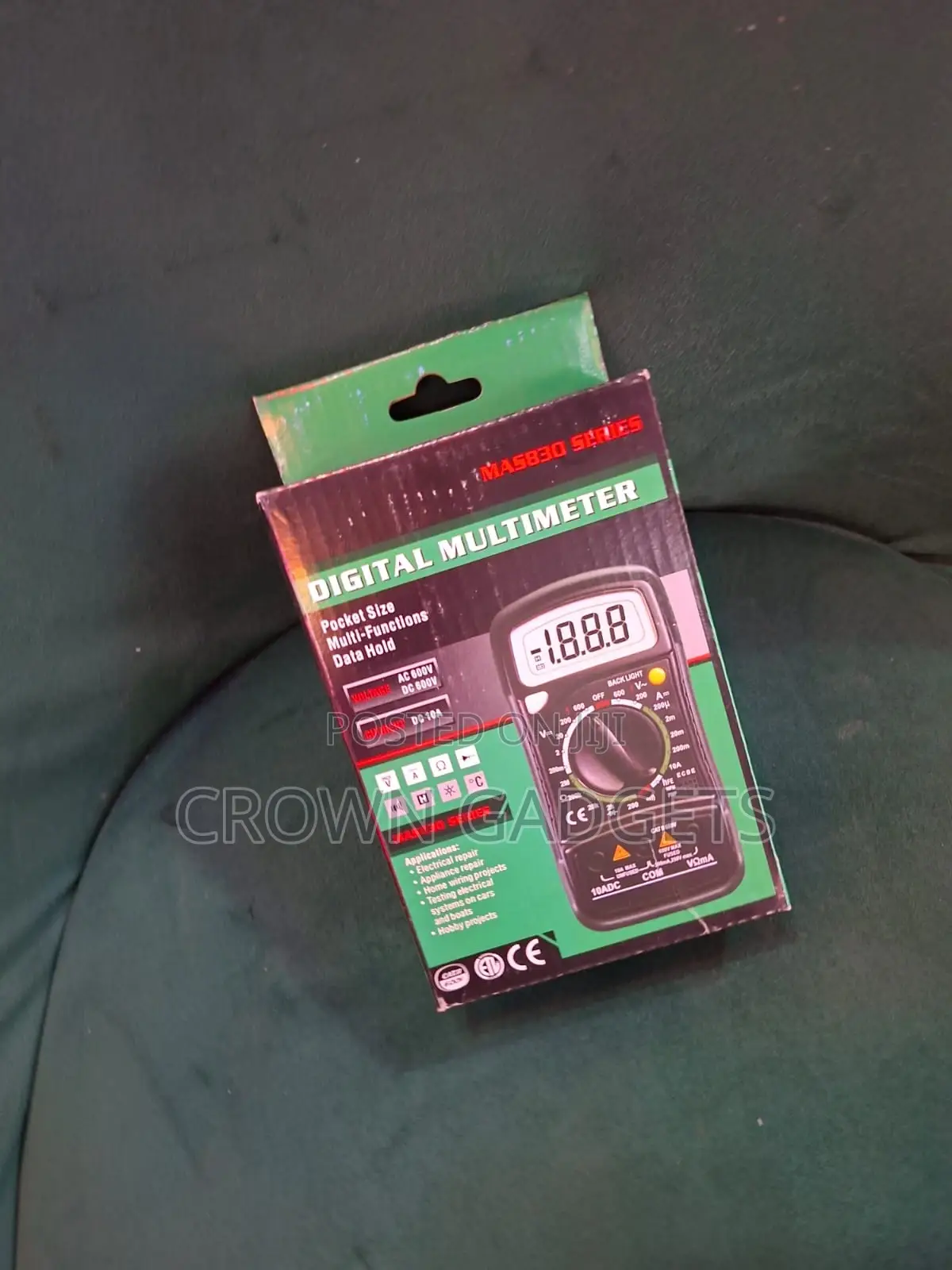 Mastech Mas830 Digital Multimeter Ac/Dc Voltage Current