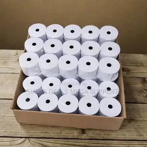 50 Pieces 80x80mm Thermal Paper Scratch and Smudge Resistant