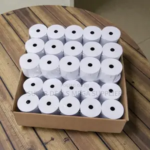 50 Rolls 80x80mm Thermal Paper Consistent Roll Length Every Time