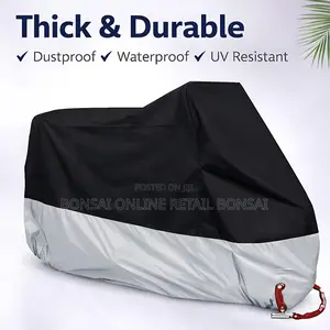 Motorcycle Cover Xl Rainproof Sunproof Dustproof All-Season Protection