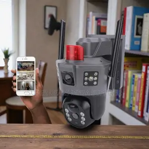 High Definition 3mp Hd Electric 4g PTZ Dual Lens Security Camera