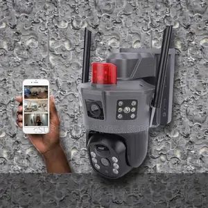 Full Color 24/7 Night Vision Electric 4g PTZ Dual Lens Camera