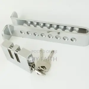 Anti-Theft Device 8 Holes Brake Pedal Lock- Good Quality-